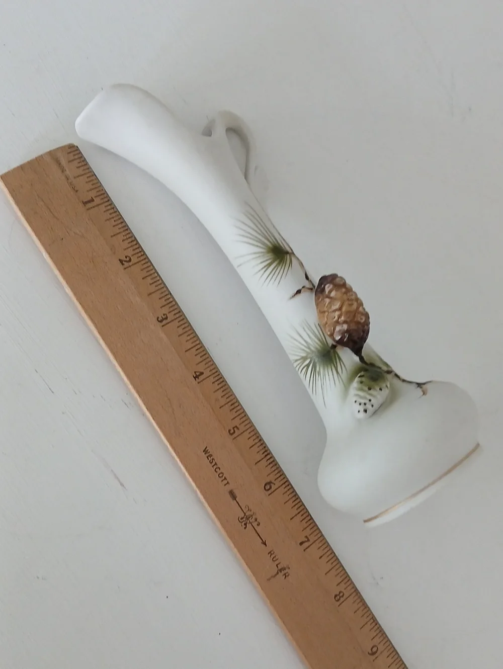 Vintage Lefton Pinecone Bud Vase 7